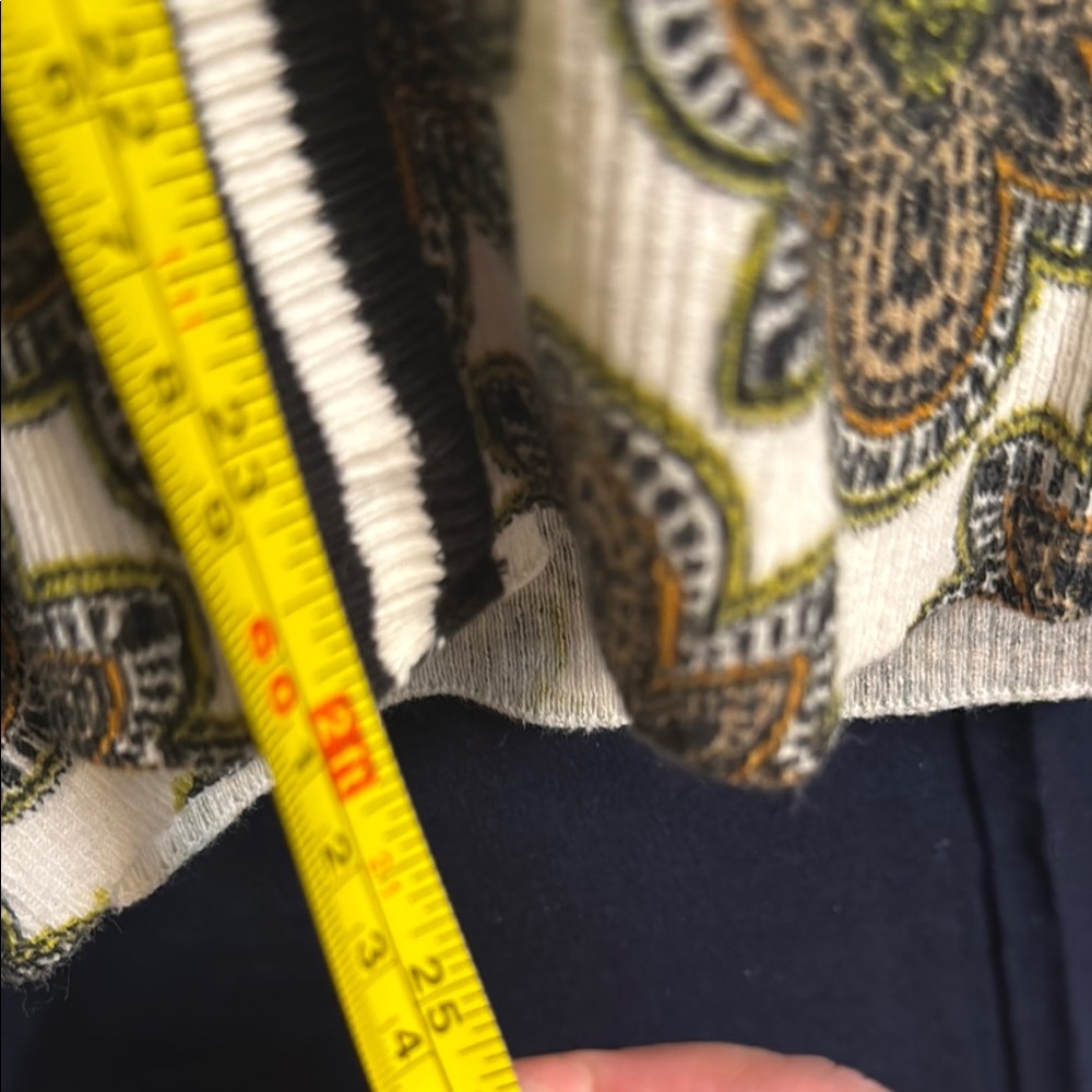 Chico's Multicolor Patterned Jacket - Picture 8 of 9